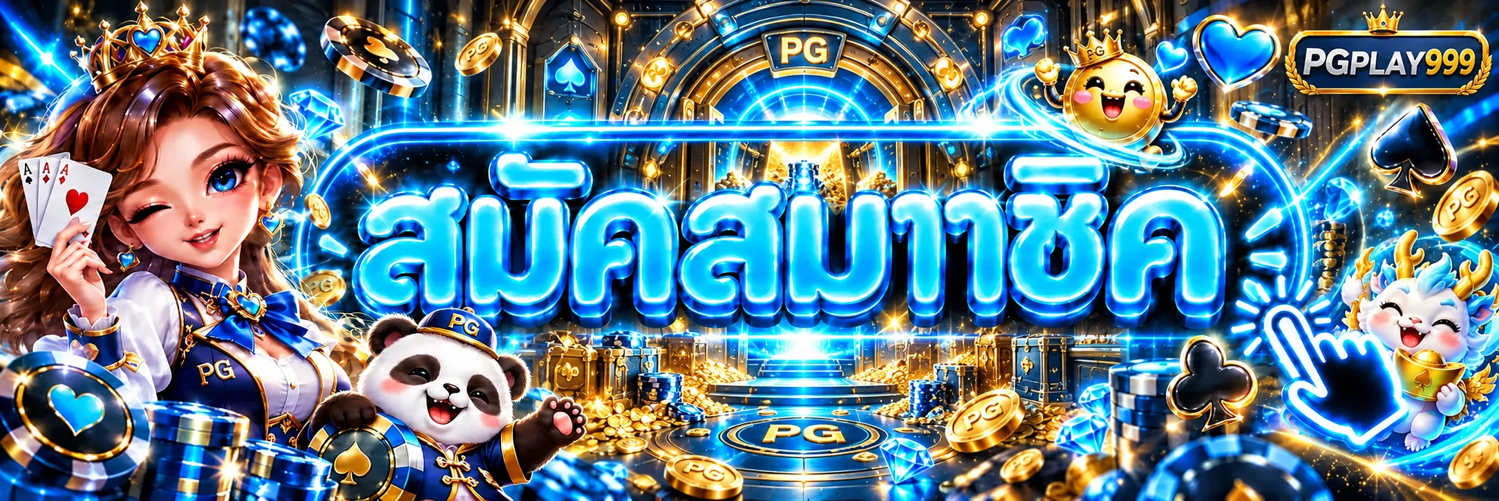 แบนเนอร์ PGPLAY999 ทางเข้าและสมัครสมาชิก